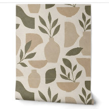 Paper Cut Garden Organic Modern Peel and Stick Wal