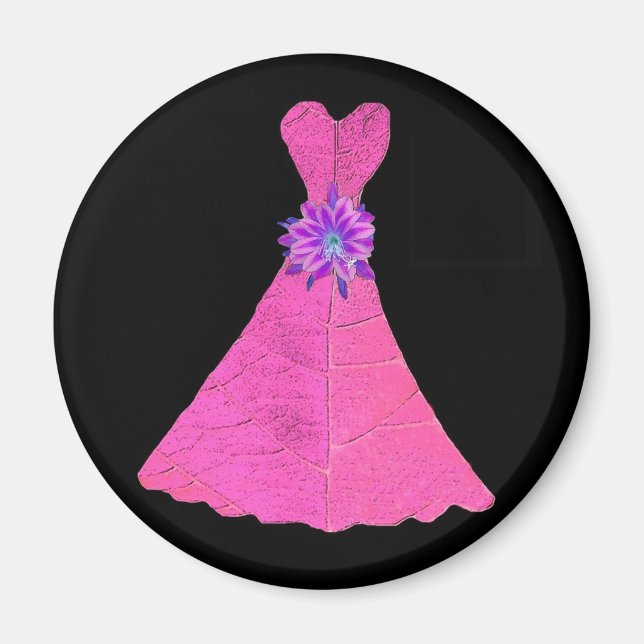 Paper Doll Bridesmaid Dresses Magnet (Front)