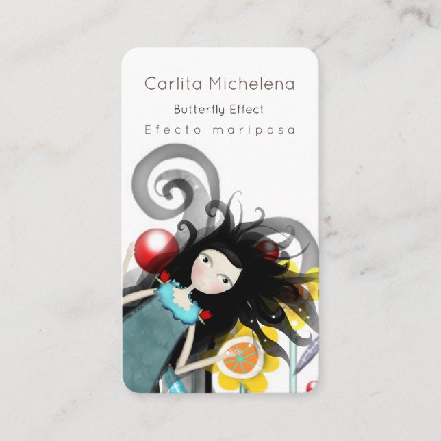 Paper Doll Business Cards (Front)