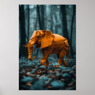 Paper Elephant Poster
