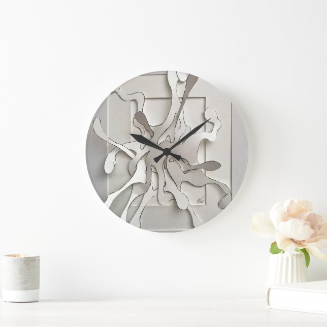 paper explosion large clock (Home)