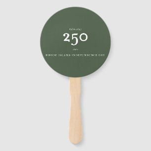 Paper Fans (10) — HMS Gaspee
