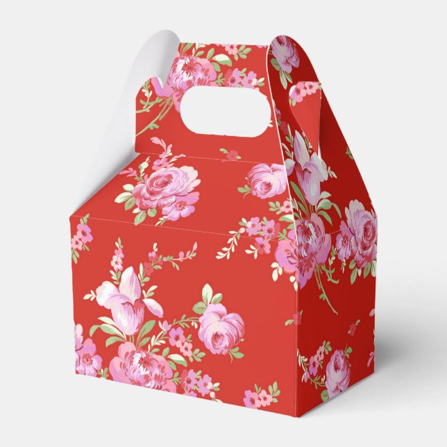 Paper Favour Box, Gable Box (Front Side)