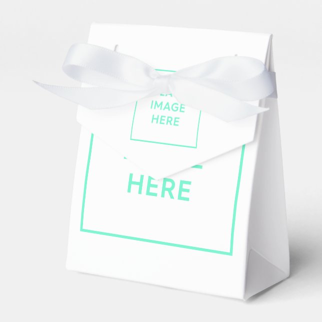 Paper Favour Box, Tent 3x1.5x3.25 Box (Front Side)