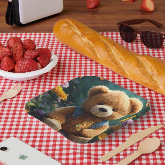 paper flate paper plate (Picnic)