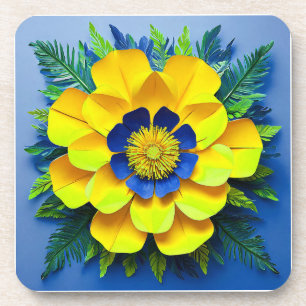 Paper Flower Coaster
