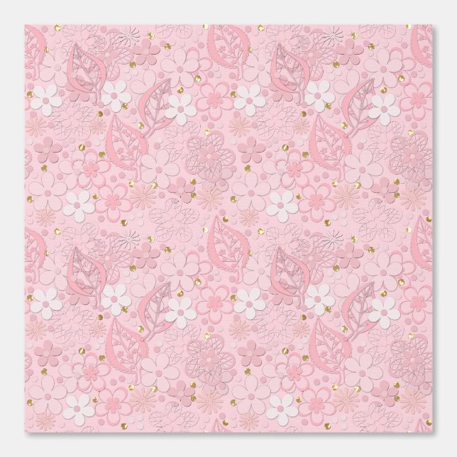 Paper flowers wallpaper (Front)