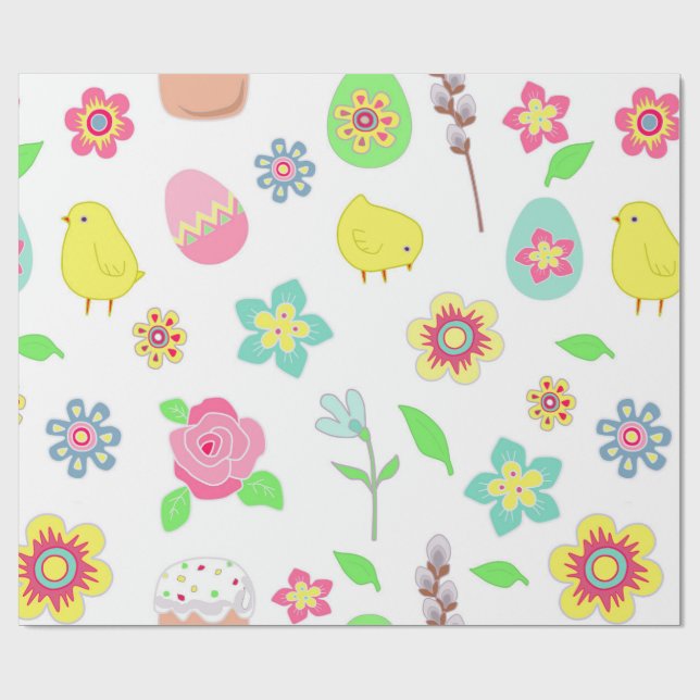 paper gift with reasons for Easter (Flat)