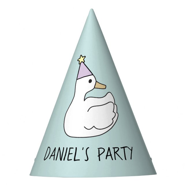 Paper hat with duck (Front)