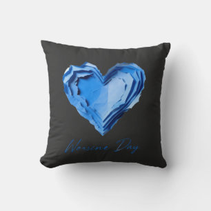 Paper Heart t-shirt Cushion