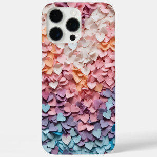Paper Hearts iPhone 16 Pro Max Case