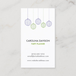 PAPER LANTERNS Business Card