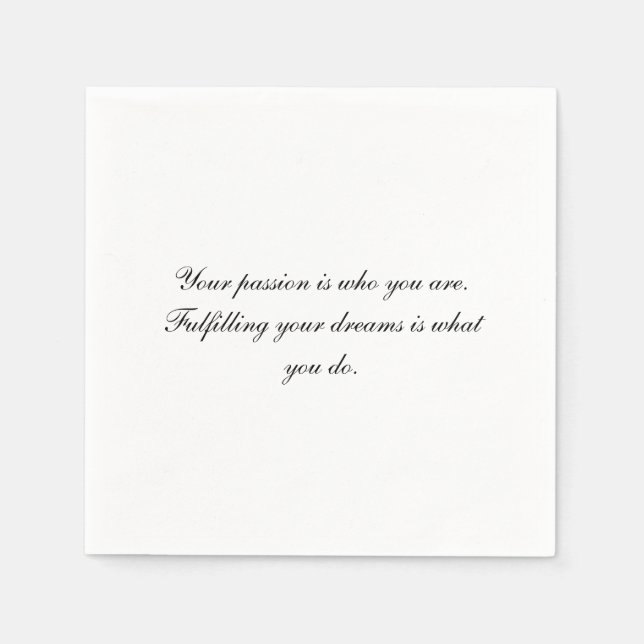 Paper Napkin (Front)