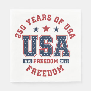 Paper Napkin-250th American Independence Tableware Napkin
