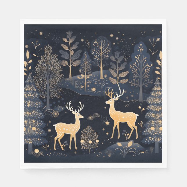 Paper Napkin- Christmas Tableware Napkin (Front)