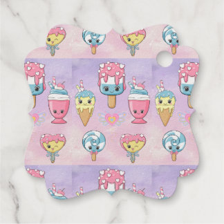 Paper Napkin Favour Tags