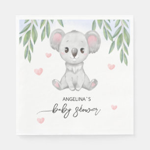 Paper Napkin for baby shower.