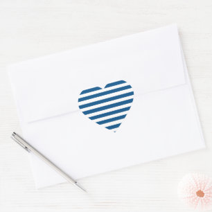 Paper Napkin Heart Sticker