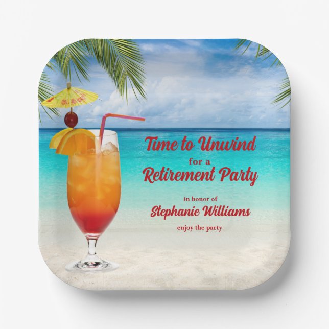 Paper Napkin Plate (Front)