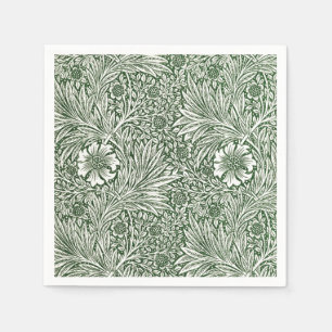PAPER NAPKIN : WILLIAM MORRIS : FLORAL MARIGOLDS 