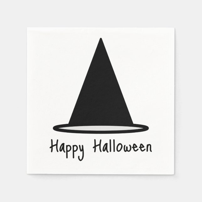 Paper Napkin - Witches Hat (Front)