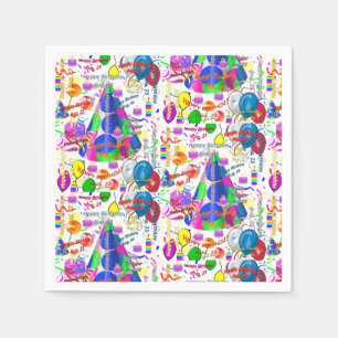 Paper Napkins August, 23 Birthday