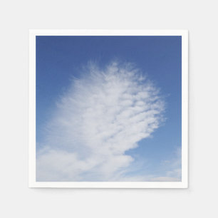 Paper napkins beautiful clouds
