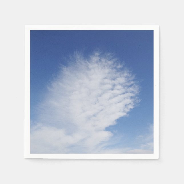 Paper napkins beautiful clouds (Front)