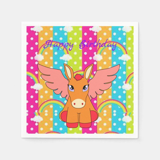 Paper Napkins Birthday (Front)