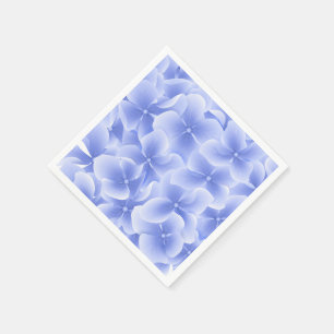 Paper Napkins-Blue Hydrangeas Napkin
