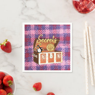 Paper Napkins, Chest Penguin Napkin