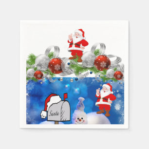 Paper Napkins Christmas