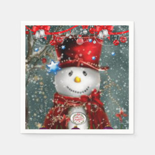 Paper Napkins Christmas