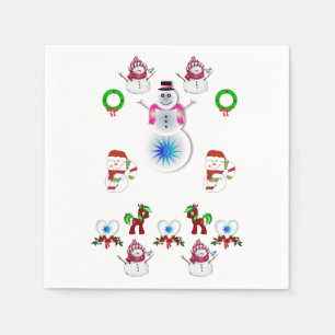 Paper Napkins Christmas