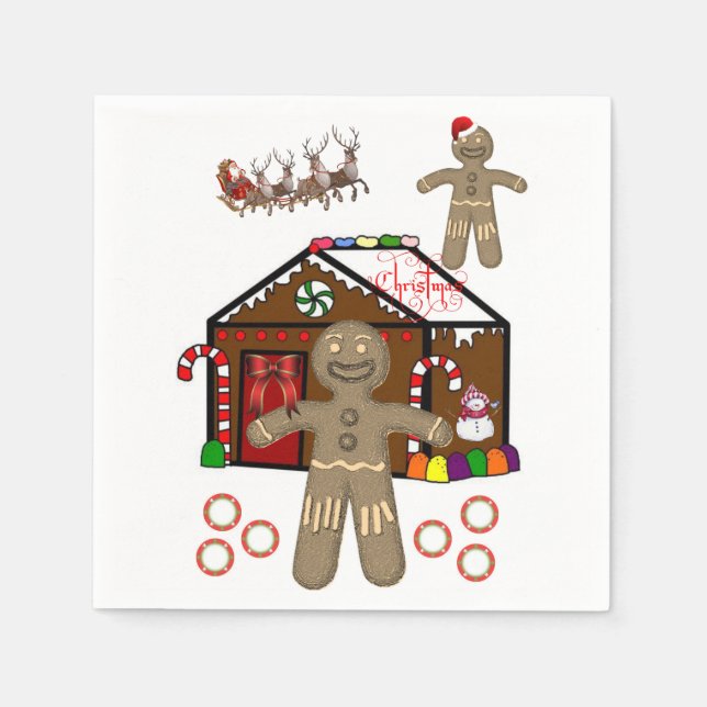 Paper Napkins Christmas (Front)