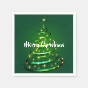 Paper Napkins-Christmas Tree Napkin