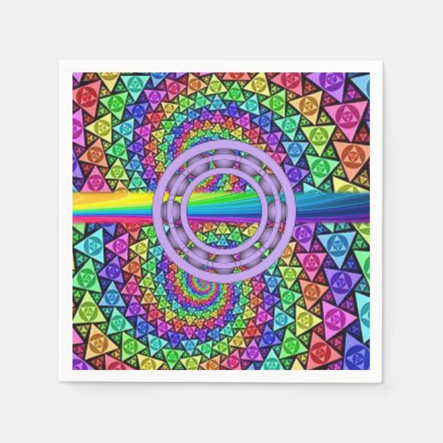 Paper Napkins Colourful (Front)