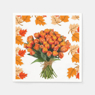 Paper Napkins Floral