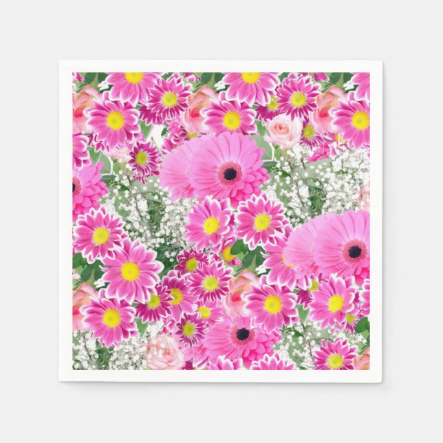 Paper Napkins Floral (Front)