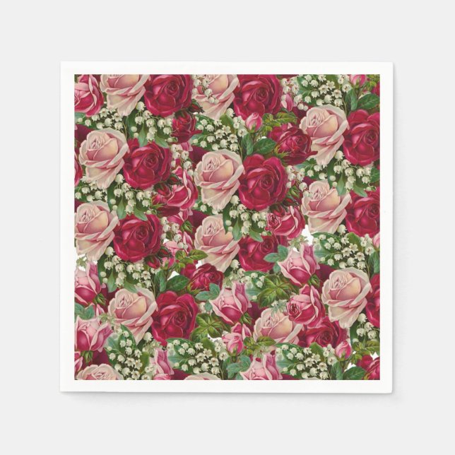 Paper Napkins Floral (Front)