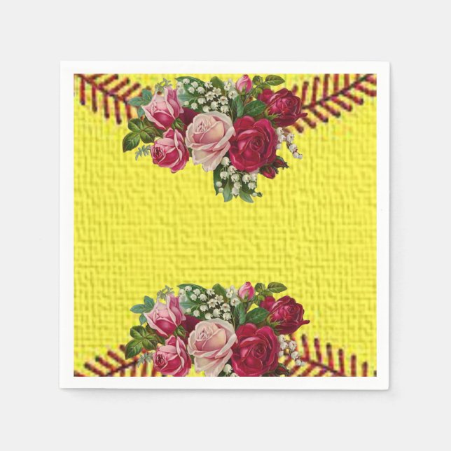 Paper Napkins Floral (Front)