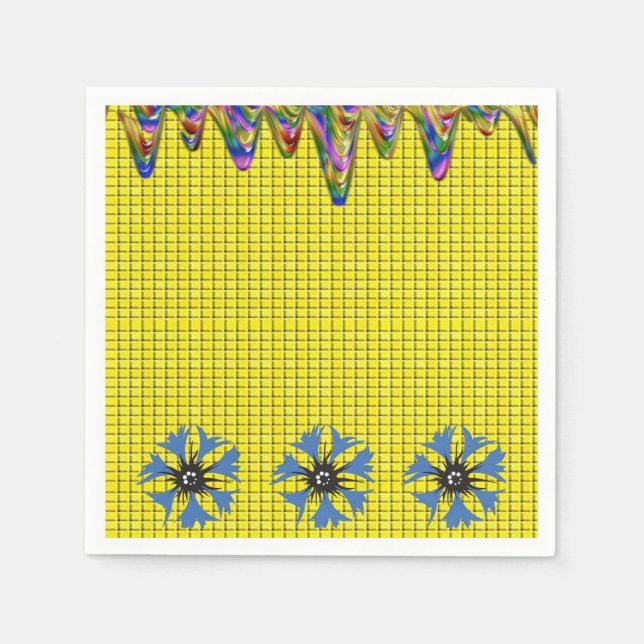 Paper Napkins Floral (Front)