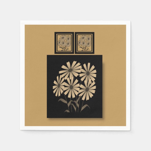 Paper Napkins Floral (Front)