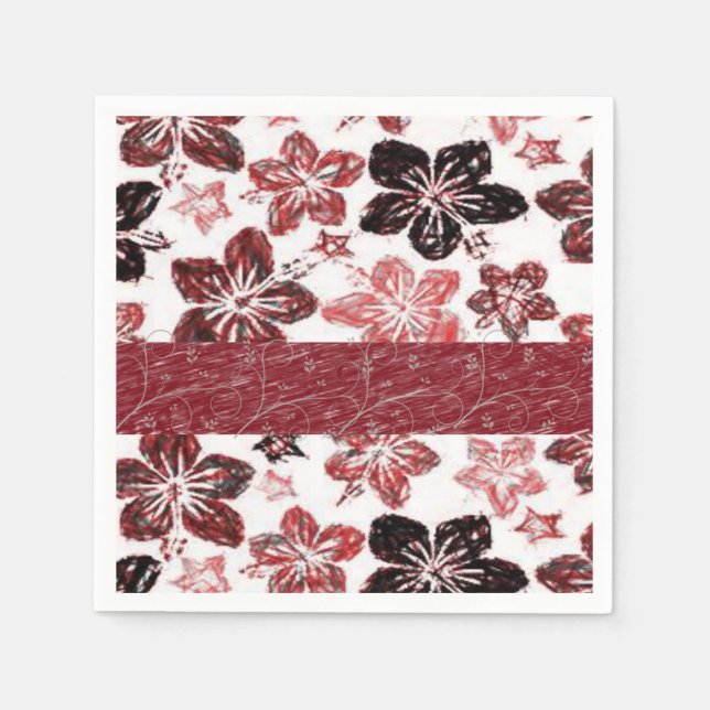 Paper Napkins Floral (Front)