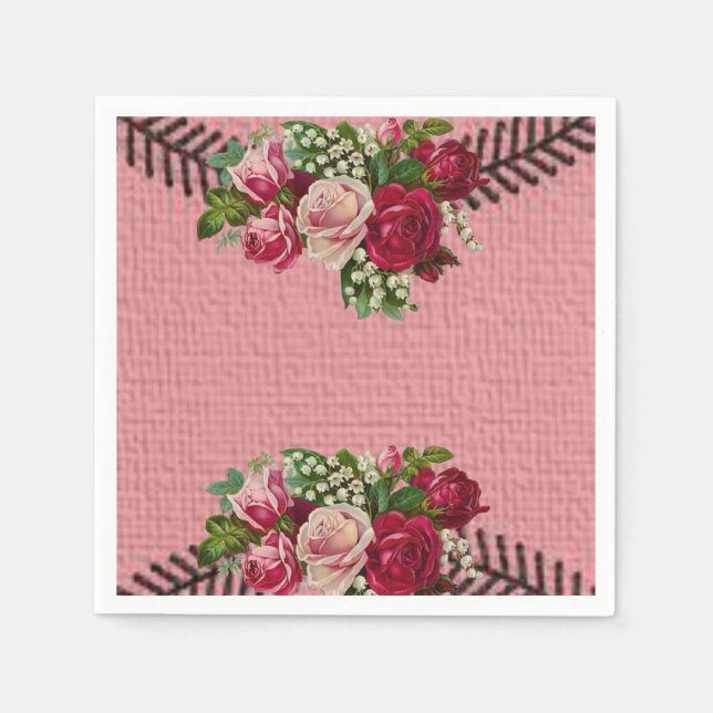 Paper Napkins Floral (Front)