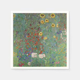 PAPER NAPKINS : GUSTAV KLIMT : FARM GARDEN