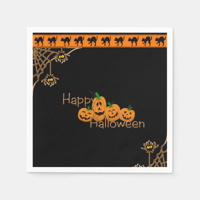 Paper Napkins Halloween (Front)
