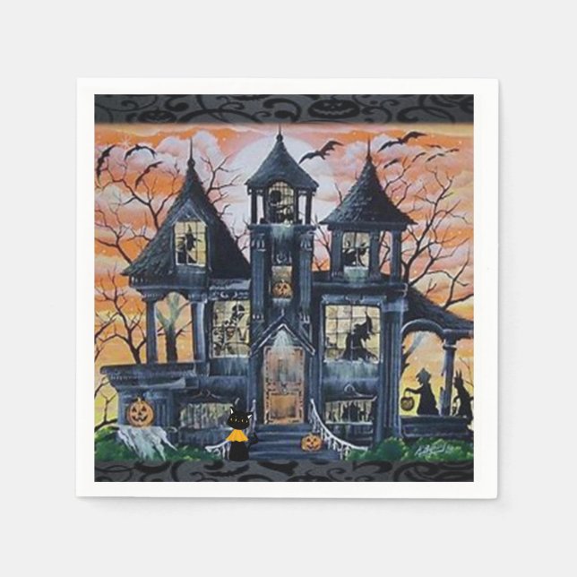 Paper Napkins Halloween (Front)