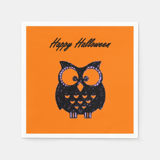 Paper Napkins Halloween (Front)