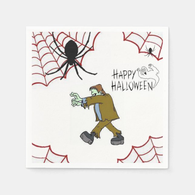 Paper Napkins Halloween (Front)
